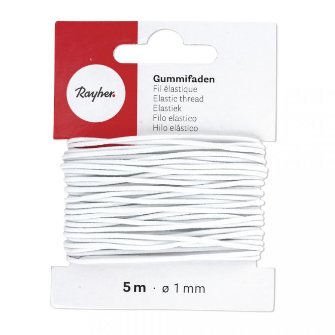 Gummifaden Ø 1mm - 5m